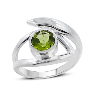 925 Sterling Silver Idocrase Rings