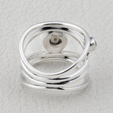 Pearl 925 Sterling Silver Designer Ring