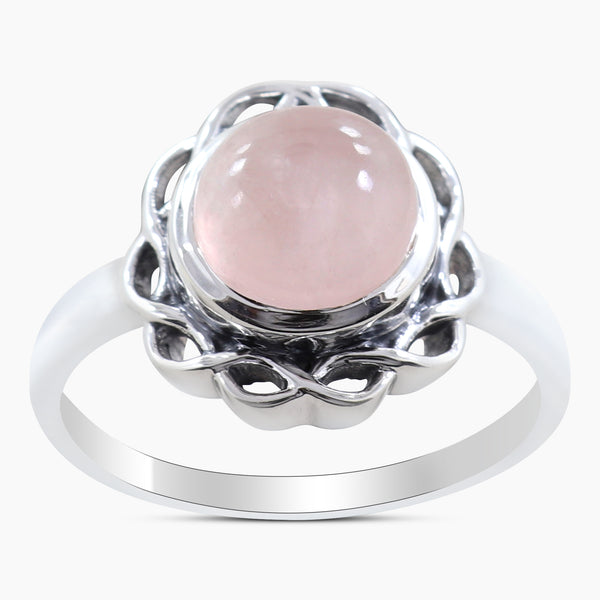 Black Onyx Silver Designer Rings