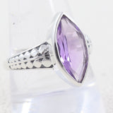 Beautiful Amethyst Silver Ring