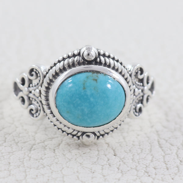 Mexican Turquoise Sterling Silver Rings