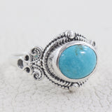Mexican Turquoise Sterling Silver Rings