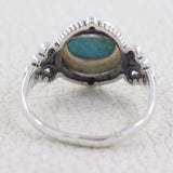 Mexican Turquoise Sterling Silver Rings