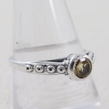 Citrine Silver Ring