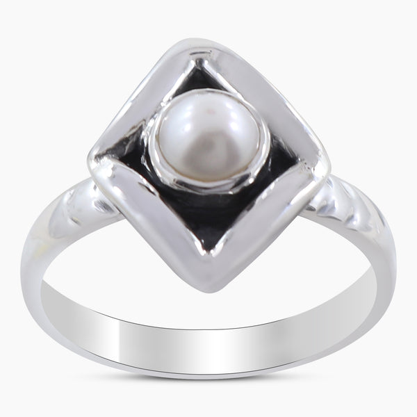 Natural Pearl 925 Sterling Silver Rings