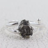 Meteorite Silver Rings