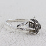 Meteorite Silver Rings