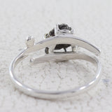 Meteorite Silver Rings