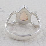 925 Starling Silver Herkimer Diamond Ring