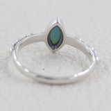 Larimar Silver Ring