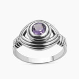 925 Sterling Silver Amethyst Rings