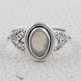 Ethiopian Opal Handmade Sterling Silver Ring