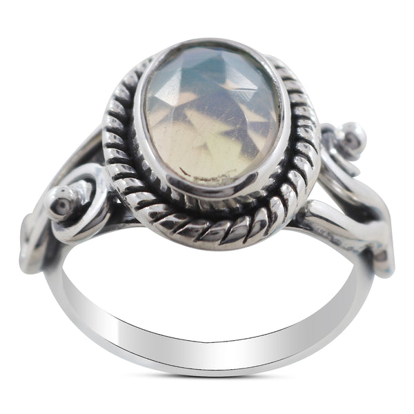 925 Sterling Silver Herkimer Quartz Rings