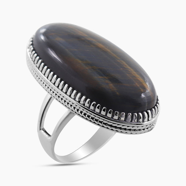 Tiger Eye Sterling Silver Rings