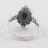 Charoite Silver Ring