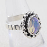 Ethiopian Opal silver Ring