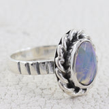 Ethiopian Opal silver Ring