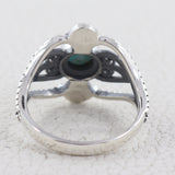 Larimar 925 Sterling Silver Ring