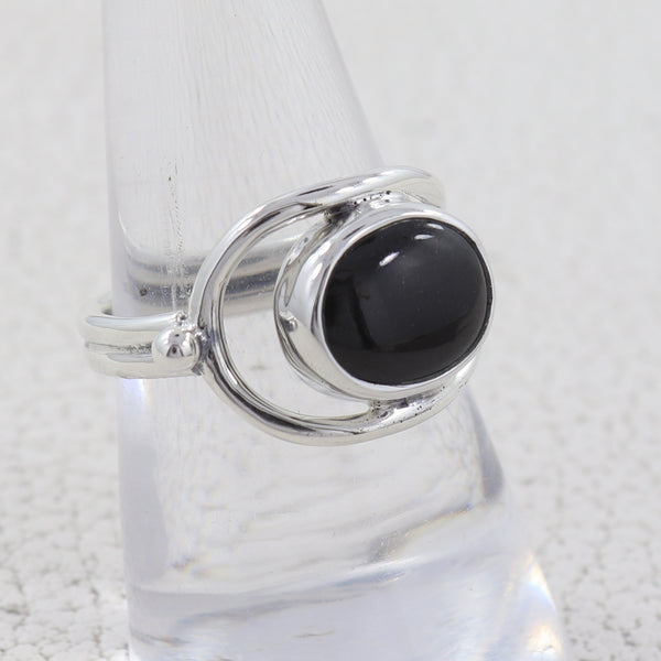 925 Sterling Silver Black Onyx Rings