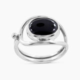 925 Sterling Silver Black Onyx Rings
