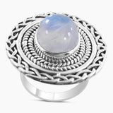 Rainbow Moonstone Rings