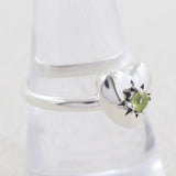 Peridot Gemstone 925 Sterling Silver Ring