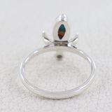 Marquise Spiny Oyster Tourquise Ring 925 Solid Silver Beautiful Handmade Ring