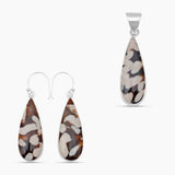 Peanut Wood Jasper Pendant Sets