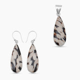 Peanut Wood Jasper Pendant Sets