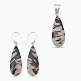 Peanut Wood Jasper Pendant Sets
