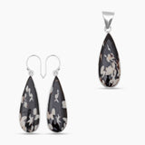 Peanut Wood Jasper Pendant Sets