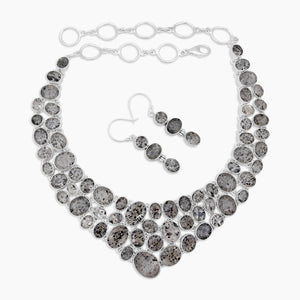 Natural Singing Quartz Necklace Jewelry Sets