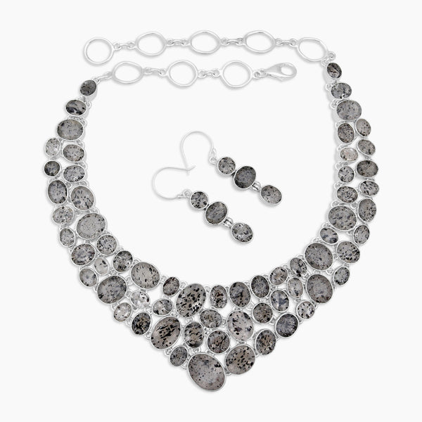 Natural Singing Quartz Necklace Jewelry Sets