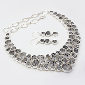 Natural Singing Quartz Necklace Jewelry Sets