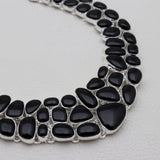 Black Onyx Silver Necklaces