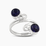 925 Sterling Silver Iolite Rings