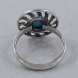 Larimar Silver Ring