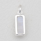 925 Sterling Silver Rainbow Moonstone Pendants