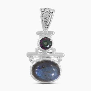 925 Sterling Silver Labradorite Pendants