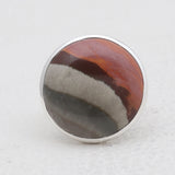 Polychrome Jasper Silver Rings