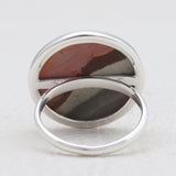 Polychrome Jasper Silver Rings
