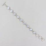 Pearl adjustable Bracelets 925 Sterling Silver