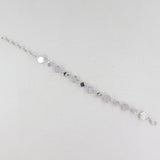 Natural Ethiopian Opal 925 Silver Bracelet