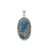 925 Sterling Silver K2 Jasper Pendant