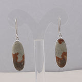 Carrasite Jasper Silver Earrings