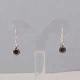 Tiger Eye Silver Earrings