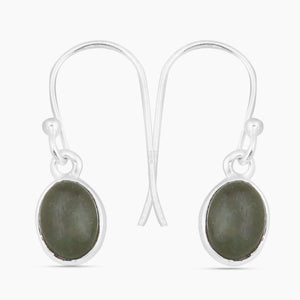 Tourmaline Silver Earrings
