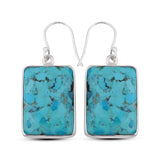 Arizona Turquoise Silver Earrings