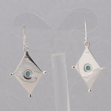 Larimar Silver Earrings