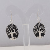 Lava Silver Earrings